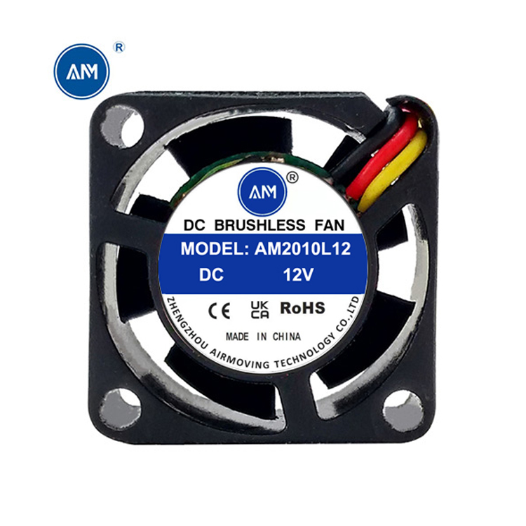 DC 2010 Axial Cooling Fan Mini: 20x20x10 mm