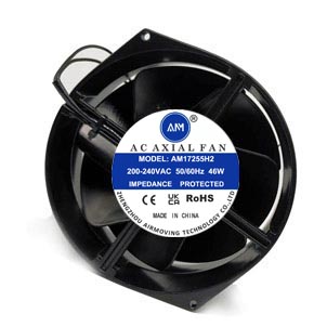 AC volt 17255 Axial Cooling Fan 172mm Fish eye : 172x150x55 mm