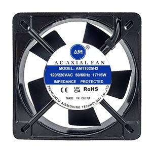AC volt 11025 Axial Cooling Fan Muffin 110mm Brushless: 110x110x25 mm