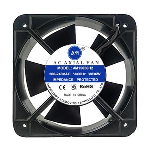 AC volt 15050 Axial Cooling Fan 150mm Regular: 150x150x50 mm