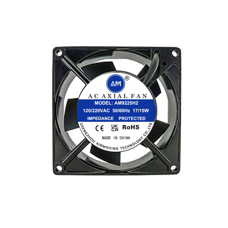 AC volt 9225 Axial Cooling Fan 92mm Brushless: 92x92x25 mm
